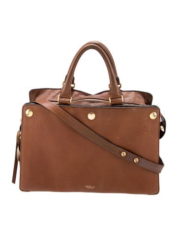 Mulberry Handle Bags Leather Shoulder Bag